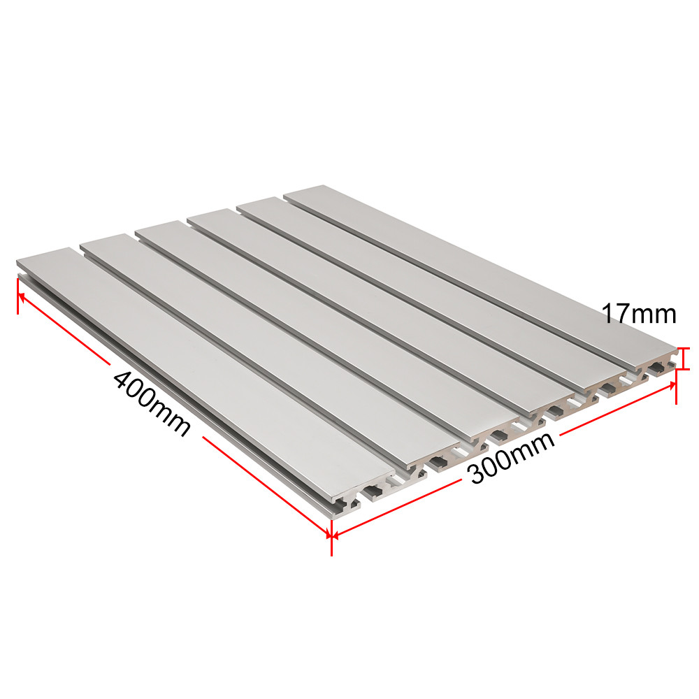 Ekstrusi Profil Aluminium 30*40CM untuk Mesin Ukiran Laser Router CNC