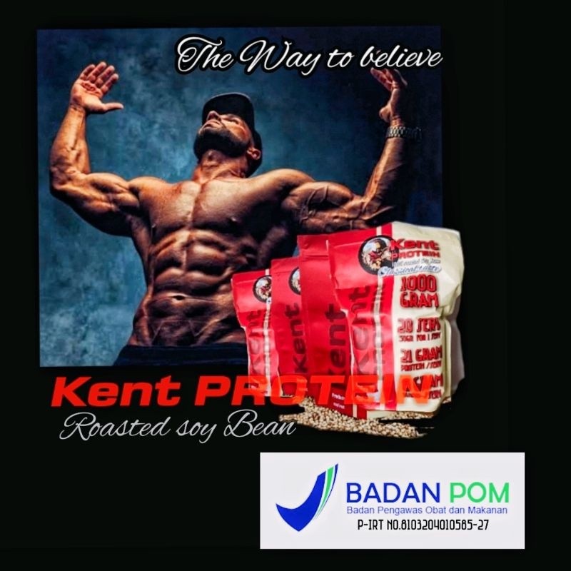 Whey Kent protein BUBUK KEDELAI 1000 GRAM