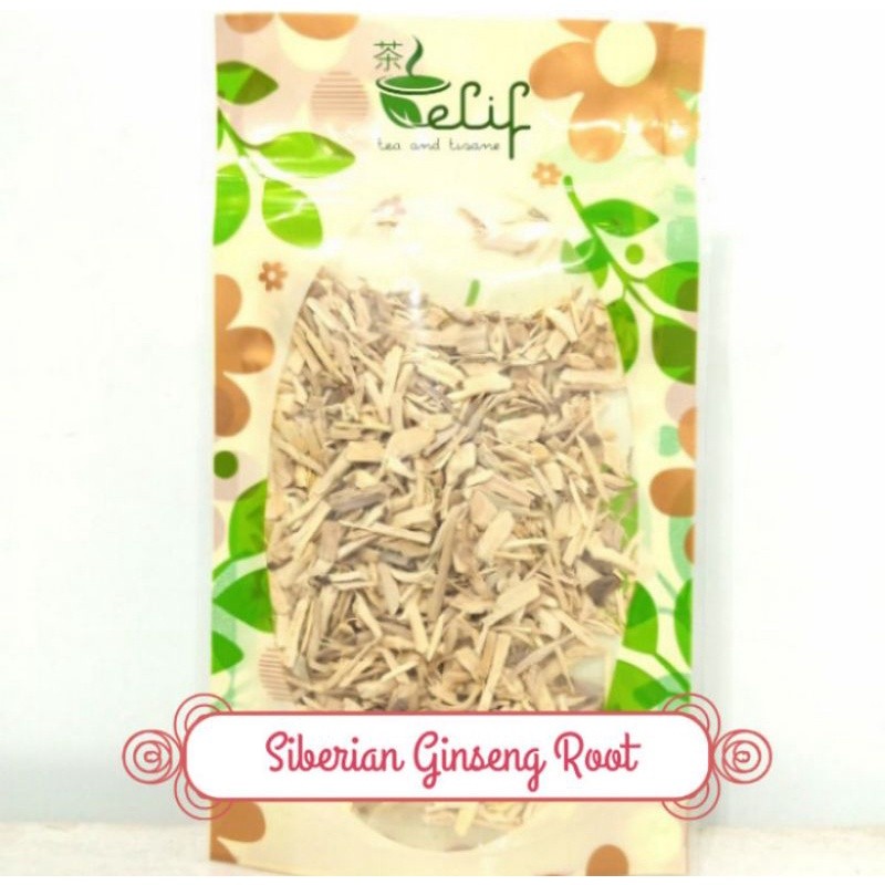 

ELIF TEA Premium Siberian Ginseng Root Siberia Eleuthero root Tea Cut & Sifted [PREMIUM]