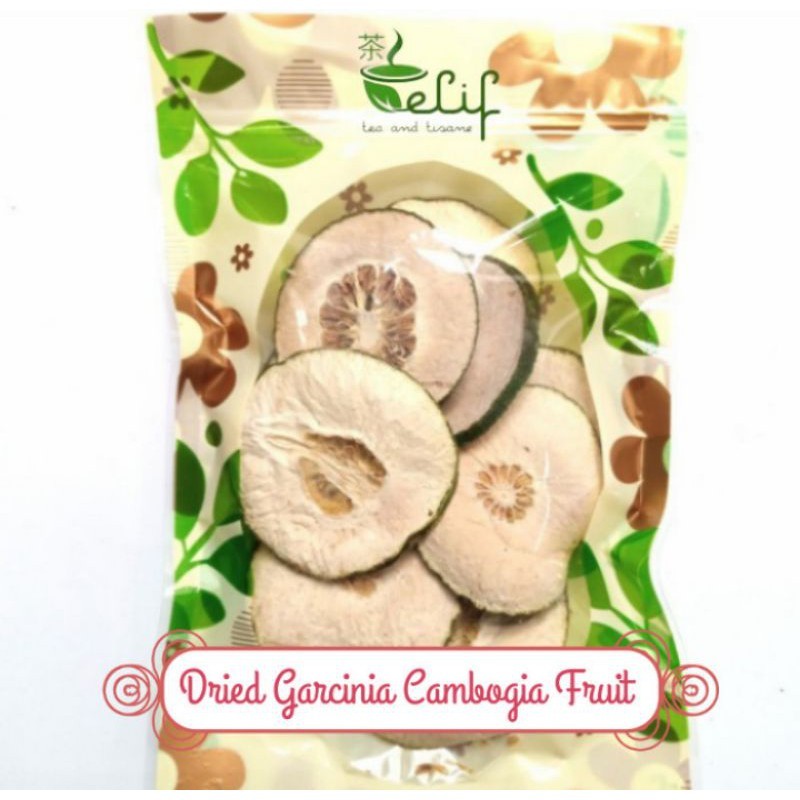

ELIF FRUITS Dried Garcinia Cambogia Fruit Slices Tea For Detox & Slimming Tea [PREMIUM]