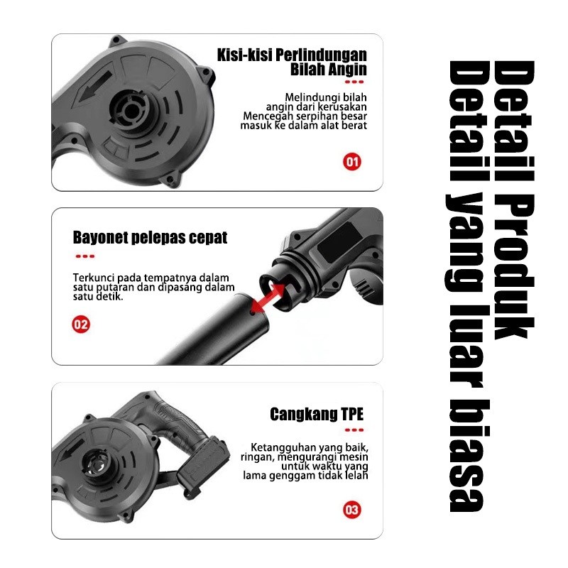 ECOSEN MESIN BLOWER TIUP & HISAP 2-IN-1 BLOWER ANGIN BLOWER BLOWER MINI
