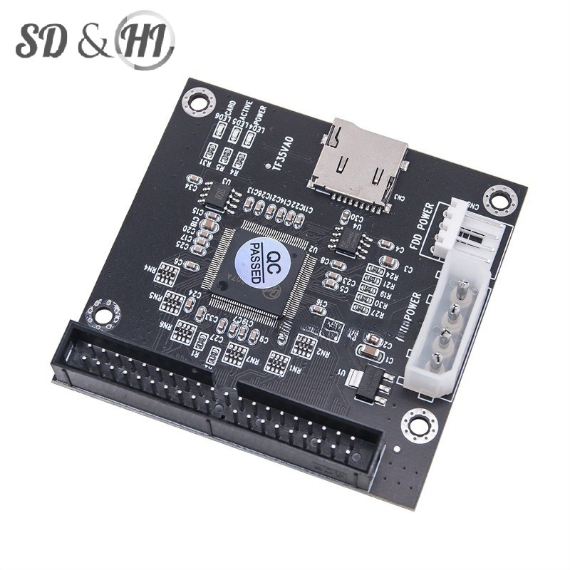 MICRO SD TF To IDE 40 Pin Disk Drive Adapter Board Riser Card TF To IDE Adapter Card For Laptop Note