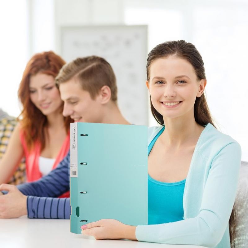 A4 Folder Document Folder 4-Hole Binder Folders Refillable Binder Organizer Project Organizer Binder