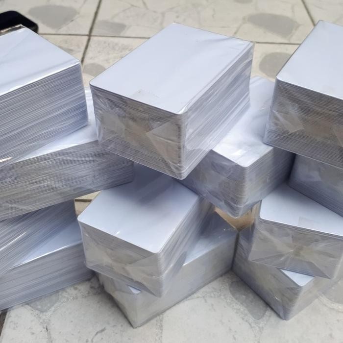 Jual Kartu Pvc Polos PerBox Blank Card PVC ID Card PVC