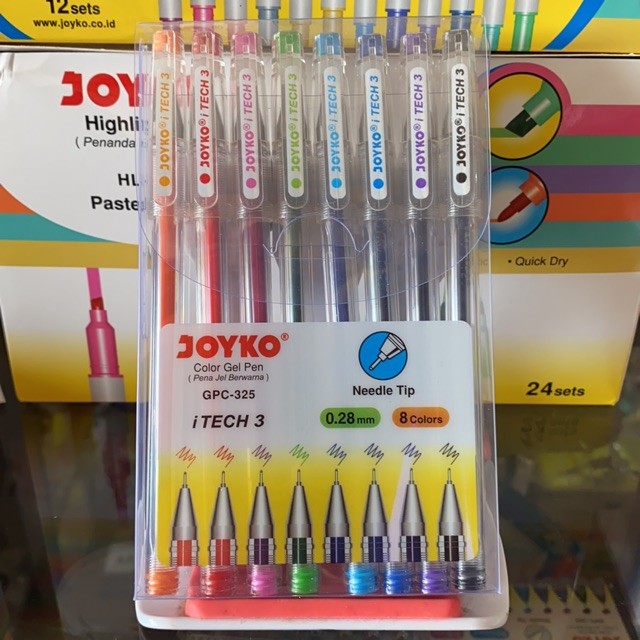 

Pulpen Gel Needle Tip ITECH3 / Itech 3 GPC-325 Gpc325 Joyko
