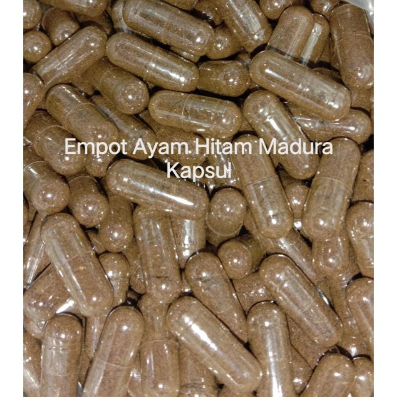 Empot Ayam Hitam Kapsul isi 50 kapsul
