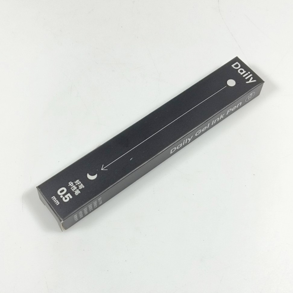 

Kaco DAILY Gel Pen Pena Pulpen Bolpoin Tinta Hitam 0.5mm 1 PCS - Stationery