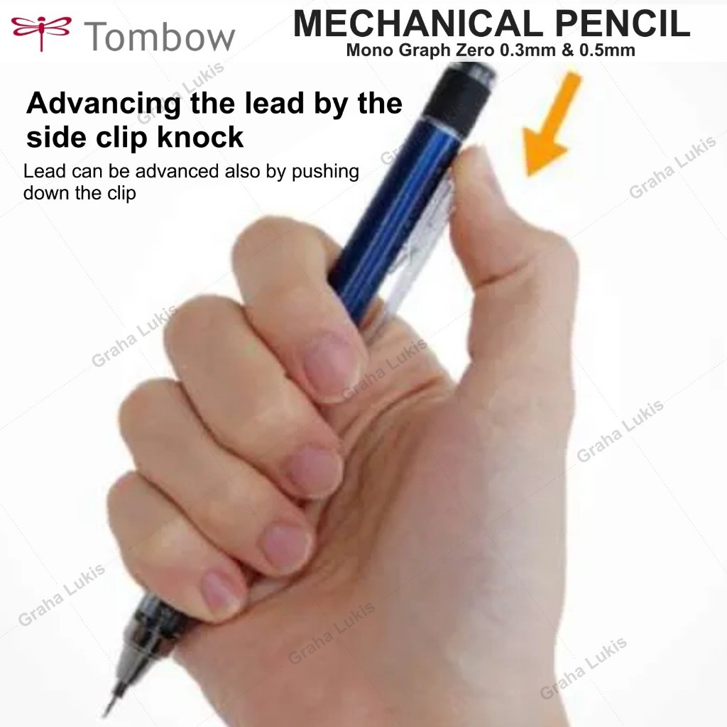 

Tombow Mono Graph Shaker Mechanical Pencil - 0.3mm & 0.5mm