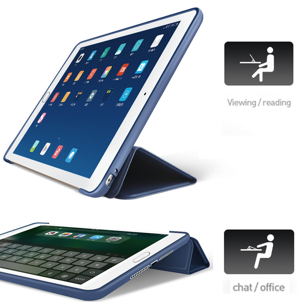 For Xiao Mi Pad 4 Plus / Pad4 Smart Case Tablet Silicone PU Leather Cover Flip Mi 4 Sleeve 8 "/10.1"