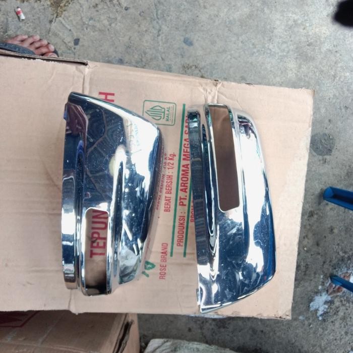 READY STOK Cover Spion Kiri Chrome Ford Everest TDCi