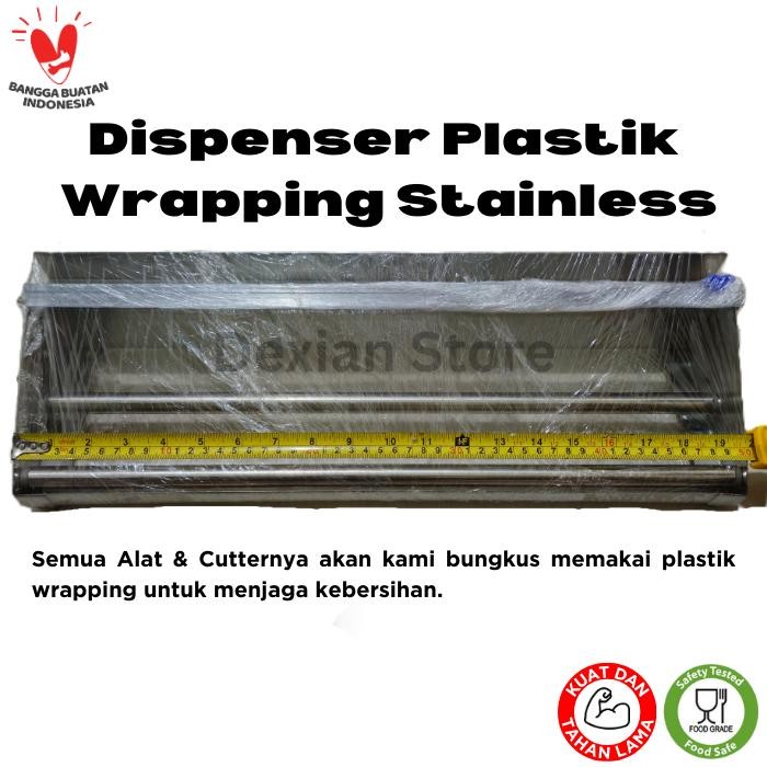 Alat Pemotong Plastik Wrap (Dispenser Plastik Wrap) Gratisongkir