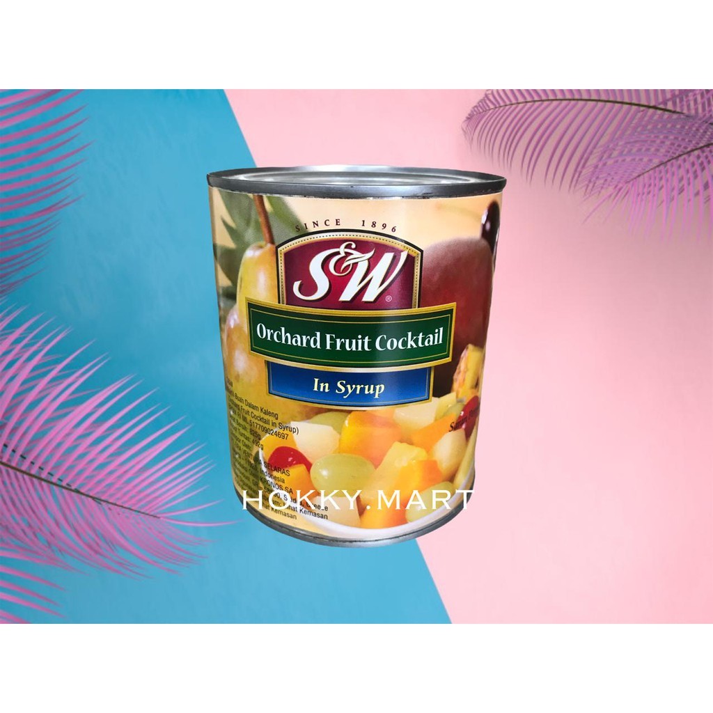 

SW ORCHARD FRUIT COCKTAIL 825gr / Buah kaleng besar