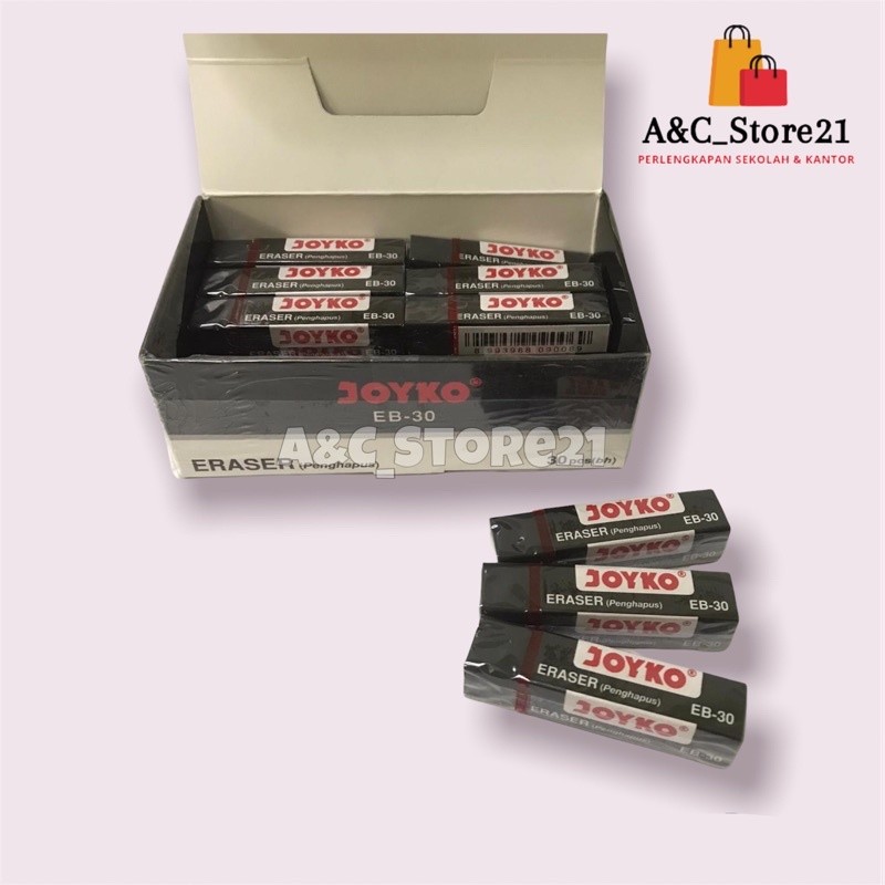 

PENGHAPUS PANJANG JOYKO HITAM ISI 30 PCS
