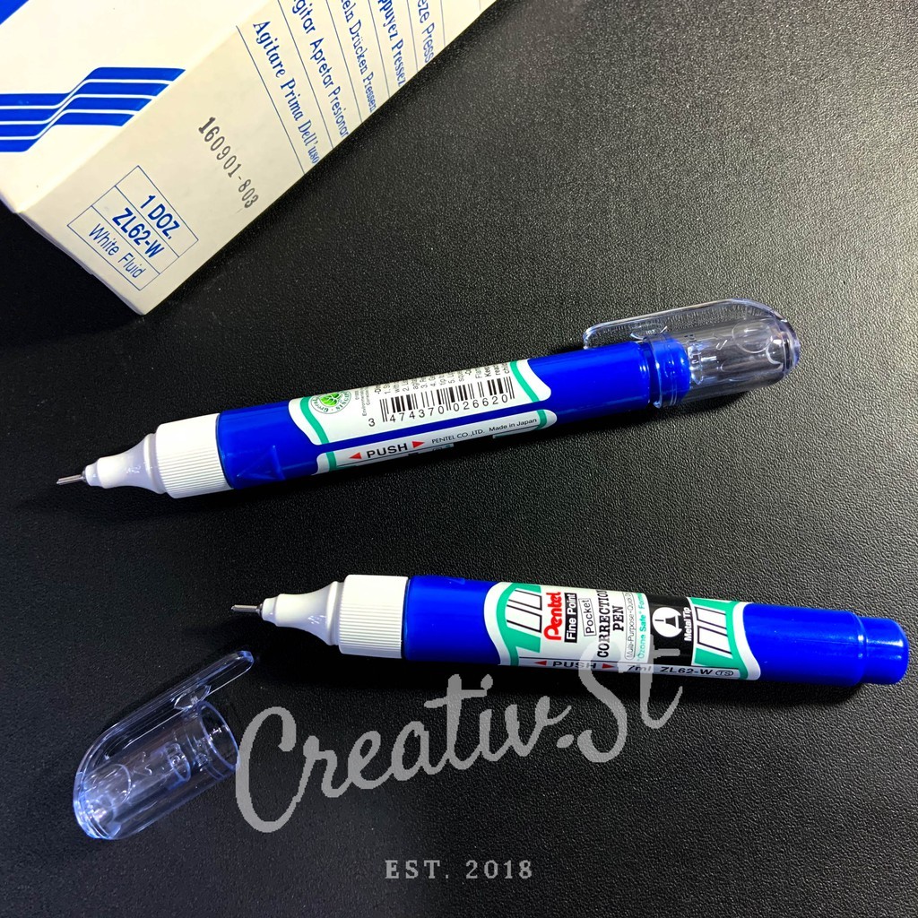 

PENTEL Tip-Ex Correction Pen Zl62 (7 Ml) Tip Ex