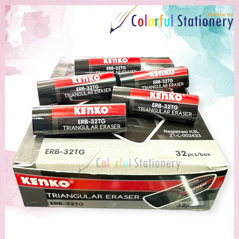 

Penghapus / Eraser Kenko Tringular ERB-32TG (Pack)
