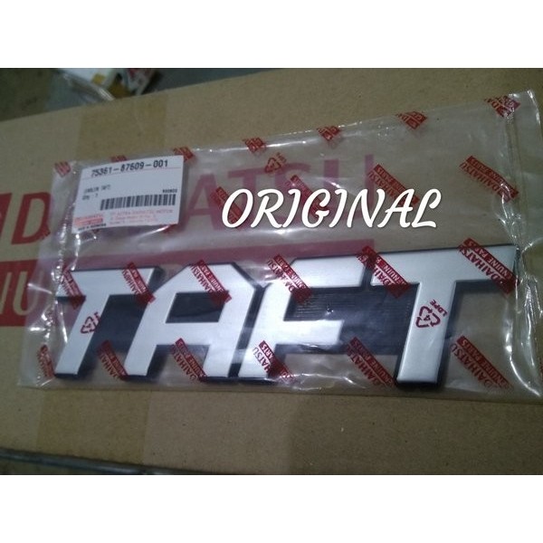 Emblem Samping Taft Gt Hiline Rocky Independen Ori Genuine Part