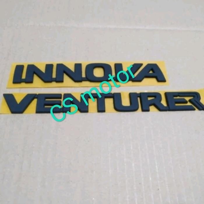 Emblem Innova Venturer Tulisan Pintu Bagasi Innova Venturer Ori Original Asli
