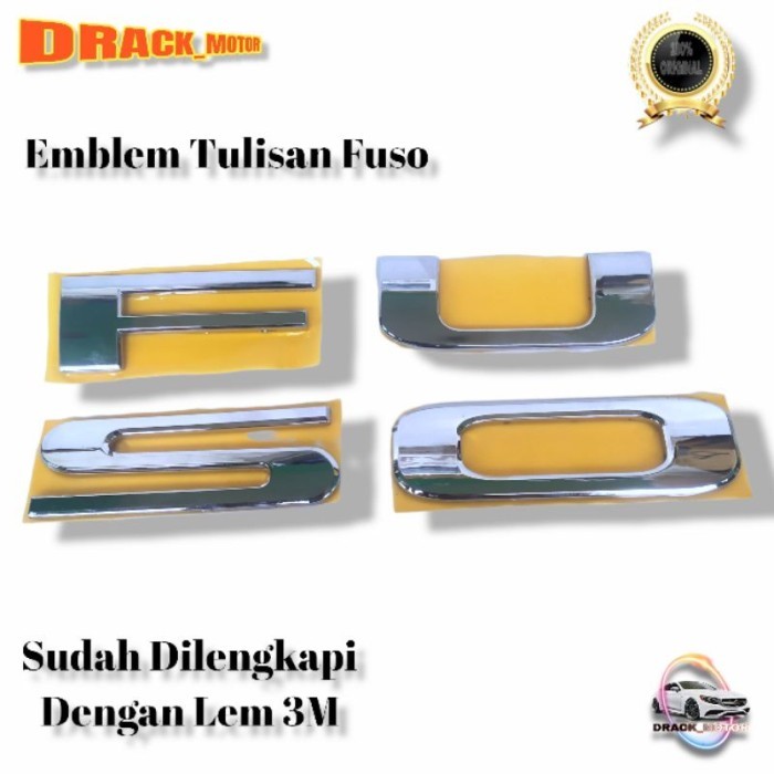 Emblem Fuso Logo Fuso Colt Diesel Canter Ori Original Asli