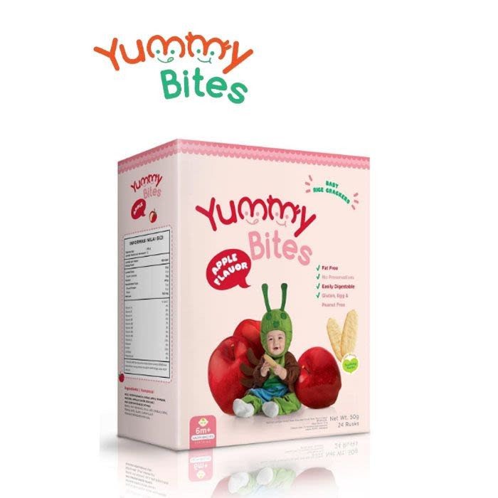 

YUMMY BITES APPLE 50 GR - RAJA SUSU