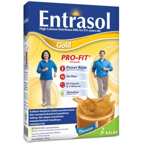 

ENTRASOL GOLD COKLAT 340 GR - RAJA SUSU