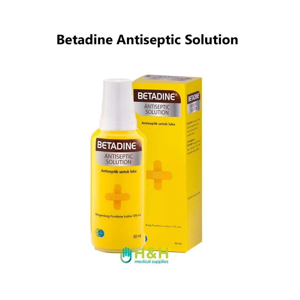 Betadine Antiseptic Solution 30ML / Antiseptic Betadine30 ML /Obatluka