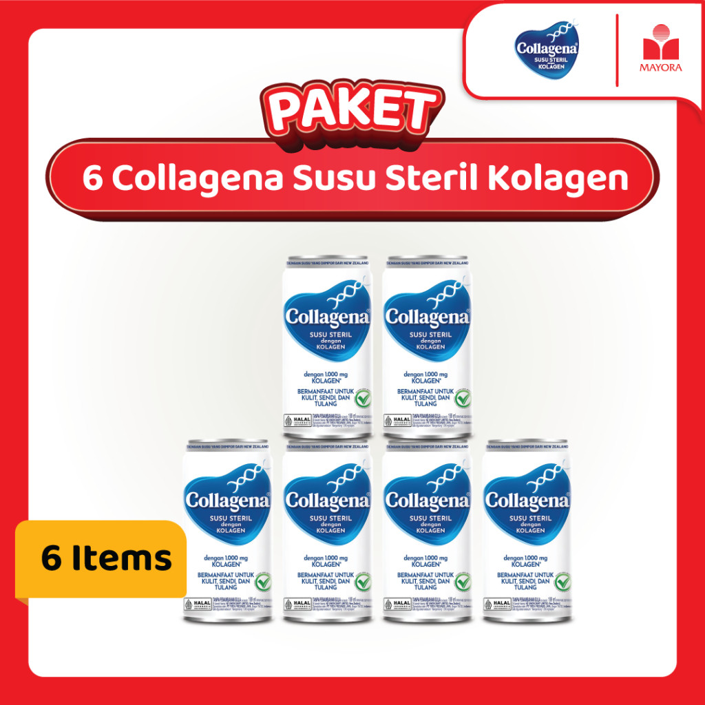 

Paket 6 Collagena Susu Steril Kolagen