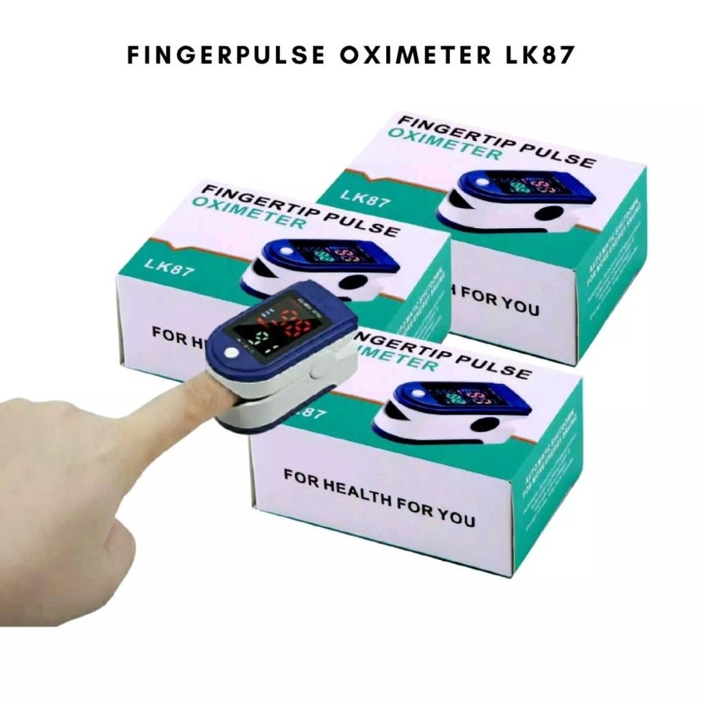 Oximeter Fingertip Pulse Oxymeter LK87 LCD Full Colour Oximeter LK 87 OXIMETER
