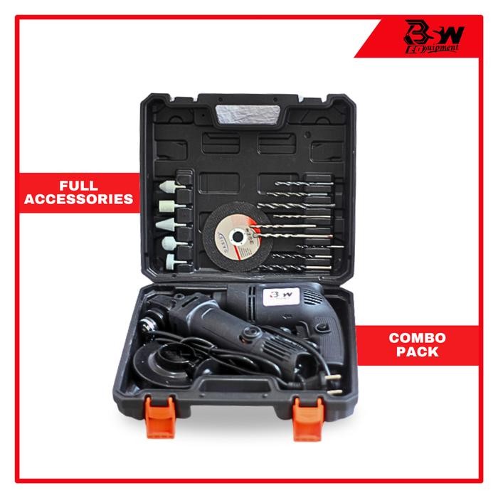 Mesin Bor Gerinda Set / Mesin Bor Gerinda / Mesin Bor Gerinda Mini Bsw
