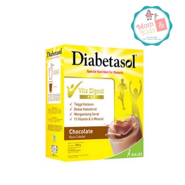 

DIABETASOL VANILA COKLAT 950GR DIABETASOL JUMBO 950 GR