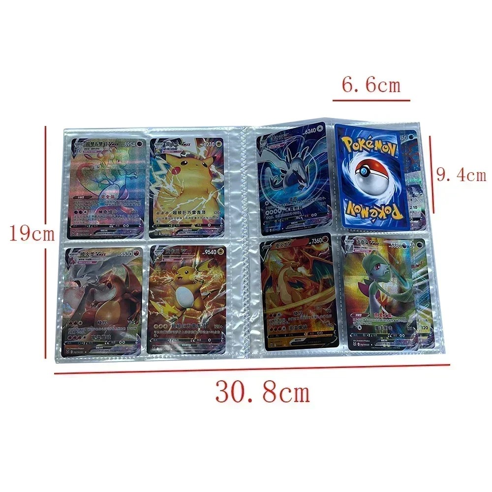 

240Pcs Pok Mon Cards Album Book Cartoon Anime Charizard Pikachu Game Card Vmax Gx Ex Holder