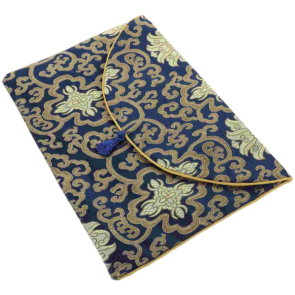 

Cloth Quran Cover Case Scripture Bags Jewelry Pouch Chinese Style Book Wrapping Notebooks Writing