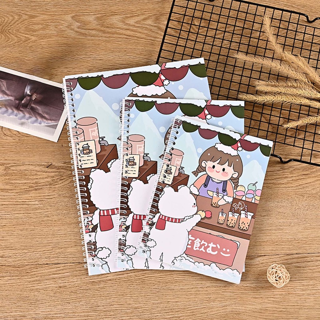 

A5 Cute Sticker Book Sheets Blank Collecting Album Organiser Reusable Double Sided Release Paper For