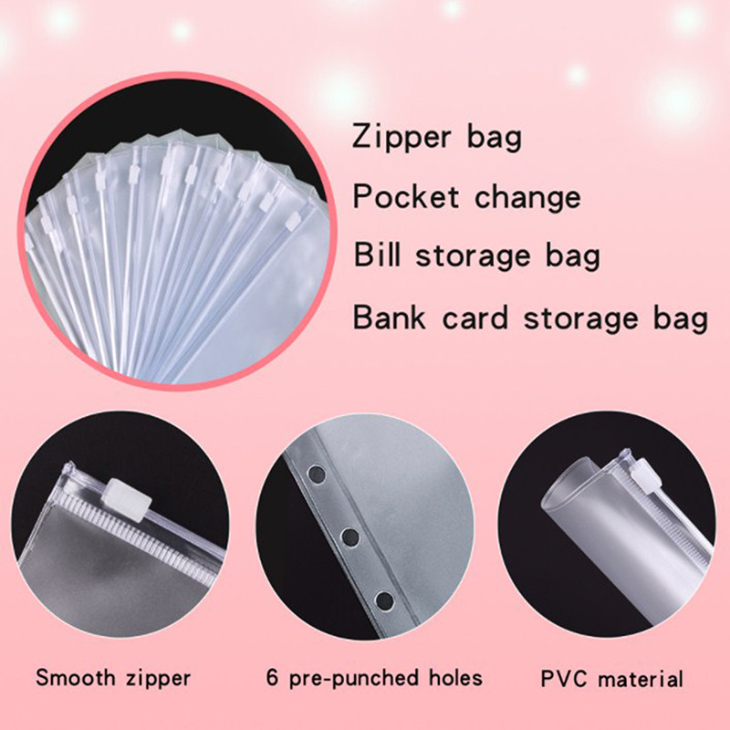 

A6 Budget Binder Cash Envelope Planner System Organizer With Budget Money Envelopes,Expense Budget