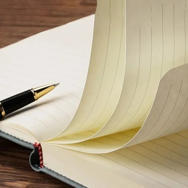 

Vintage A5 Notebook Soft Cover Agenda Notepad Planner Diary Sketchbook Notebooks Writing Pads Office