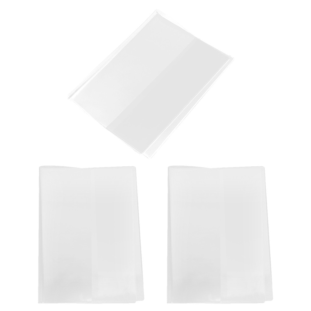 

A5 Hand Book Cover Transparent Clear Pvc Protector For Textbooks Students Scrapbook Waterproof