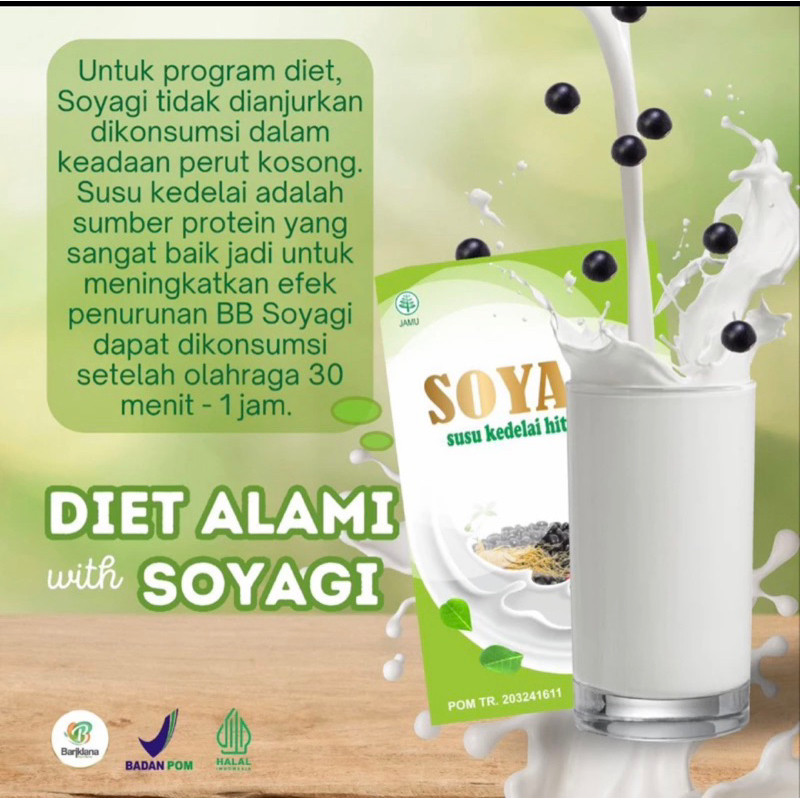 

Soyagi Susu Diet Alami (FREE HADIAH)