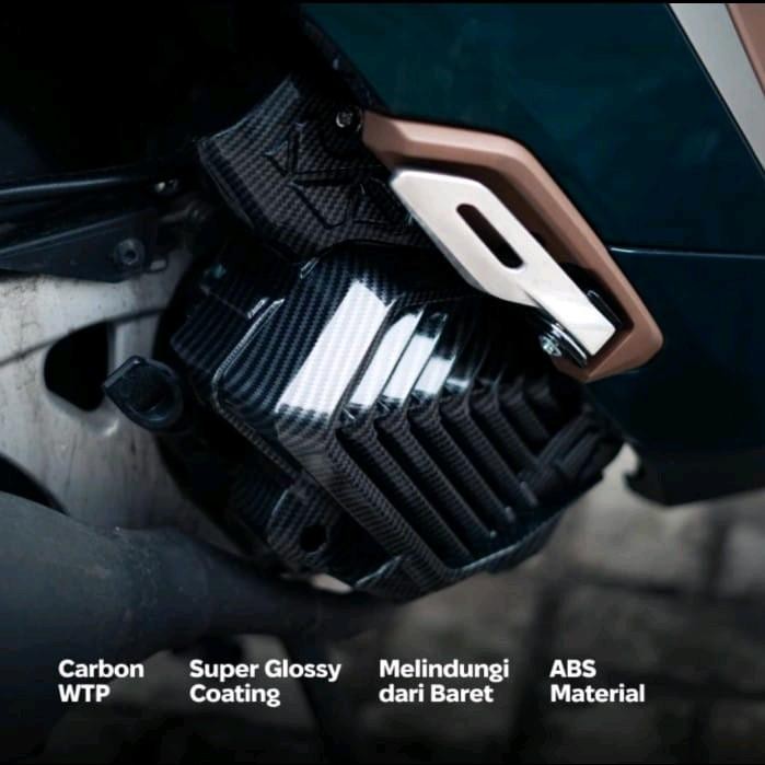 Cover Radiator Honda Stylo 160 Tutup Radiator Stylo 160 Carbon Nemo