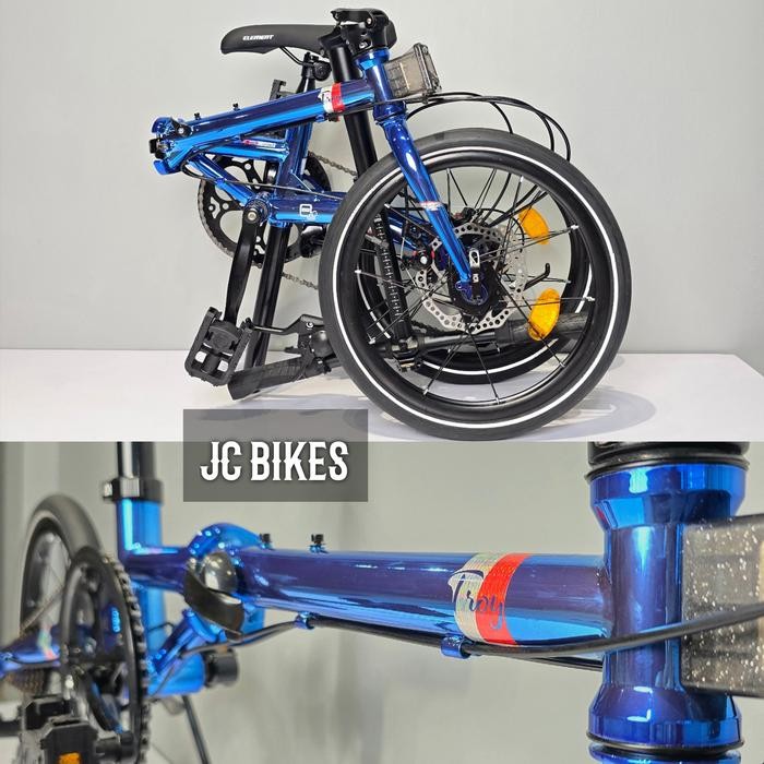 Sepeda Lipat Element Troy 8 Speed 16 Inch