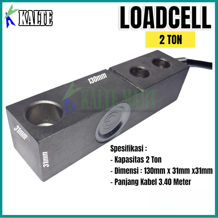 New` Loadcell 2 ton Load Cell 2000kg Timbangan Digital 2ton