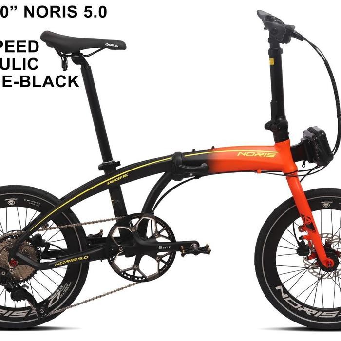 Sepeda Lipat Pacific Noris 5.0 Shimano Deore