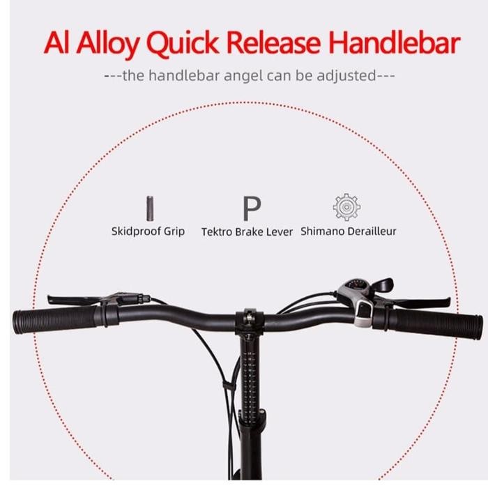 Promo Sepeda Lipat 20" Inch Folding Bike Army Alloy Frame