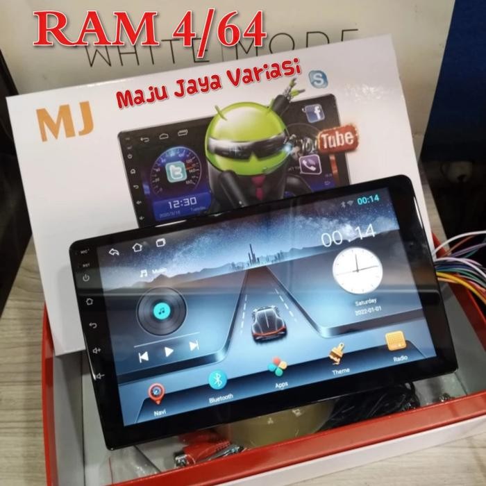Promo Headunit Android Mj 9Inch Ram 4/64 Tv Mobil Multimedia Player Android Auto Carplay