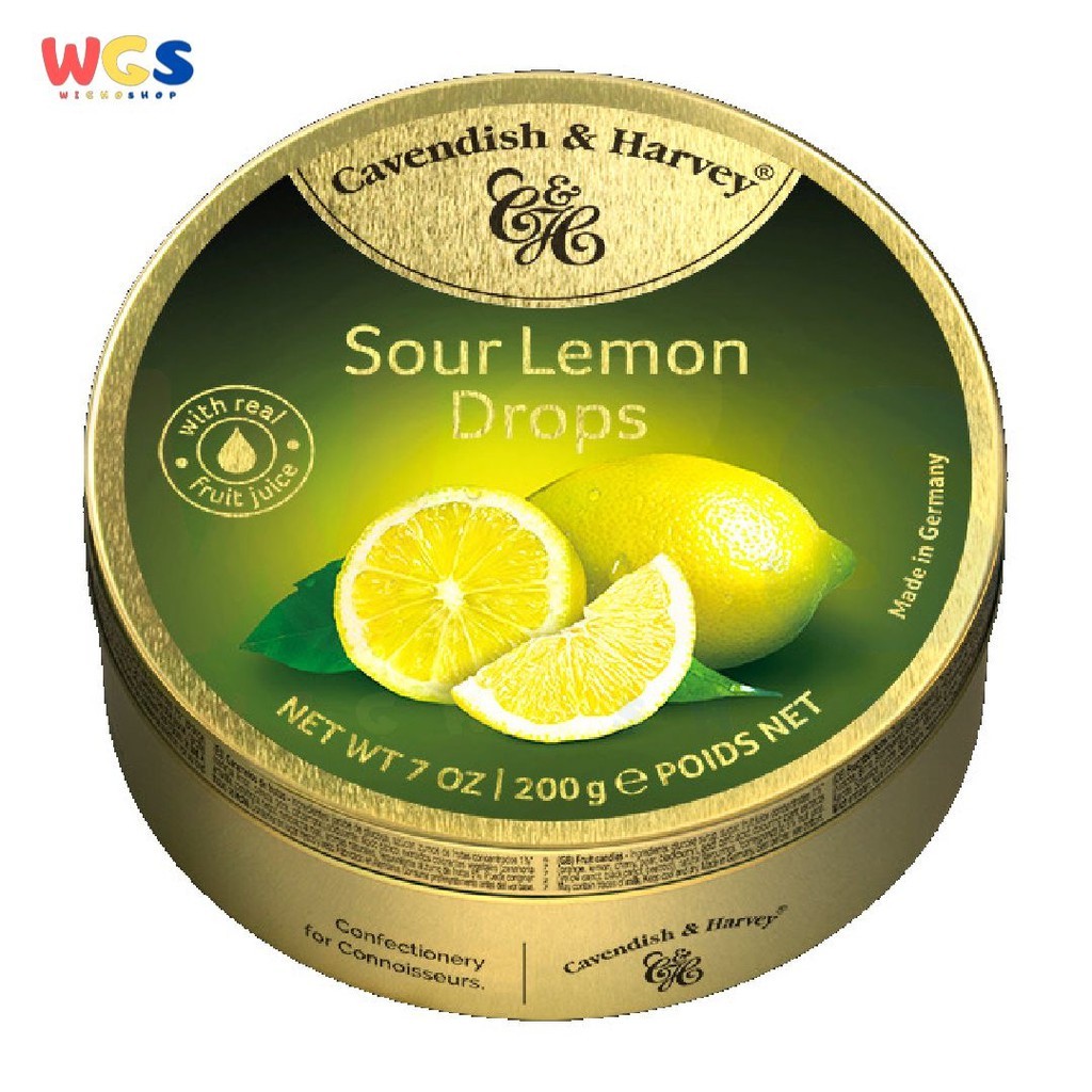 

READYY! Permen Cavendish & Harvey Sour Lemon Drops Candy 200 gr