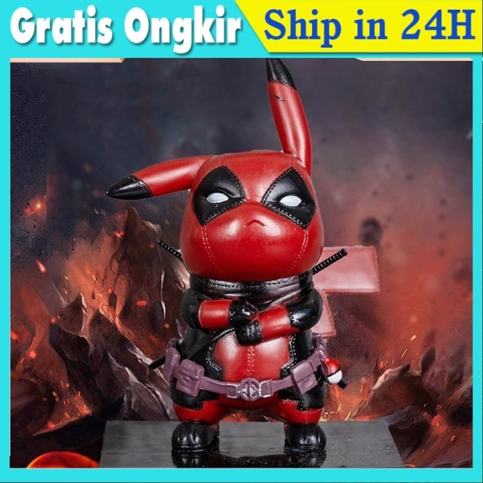 Best penjualan Action figure pokemon pikachu deadpool avangers marvel bagus murah premium GGWP Store