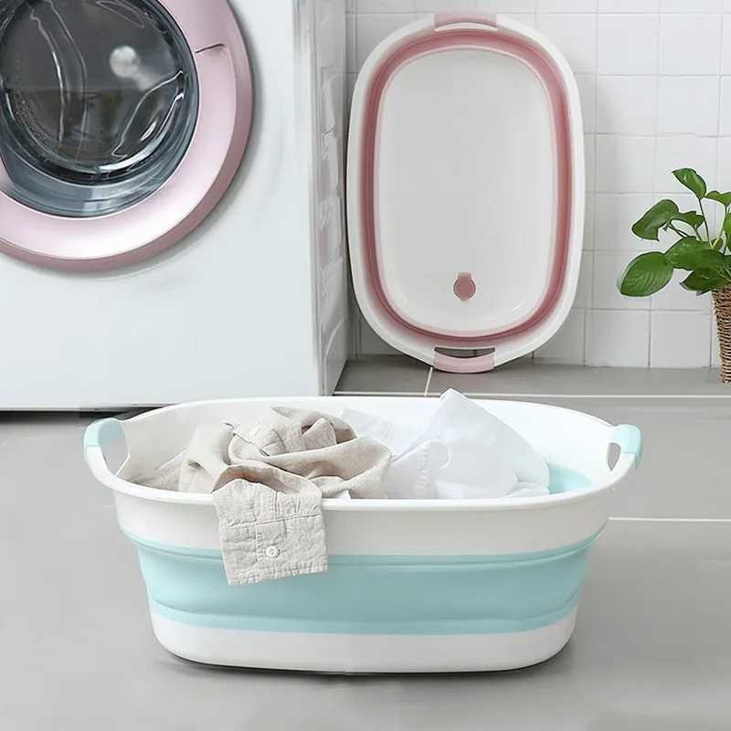 

Bak Mandi Lipat Anak 60x40x22cm Folding Bucket Collapsible Children Bathtub 60x40x22cm Warna Biru