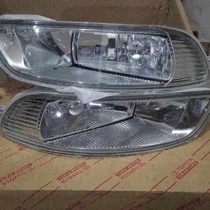 Sepasang Foglamp Fog Lamp Toyota Kijang Kapsul Assy Ori Original Asli