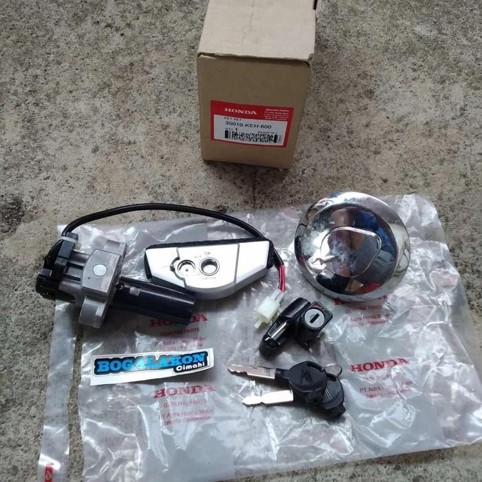 PREMIUM kunci kontak key sett megapro primus original ahm 35010keh600