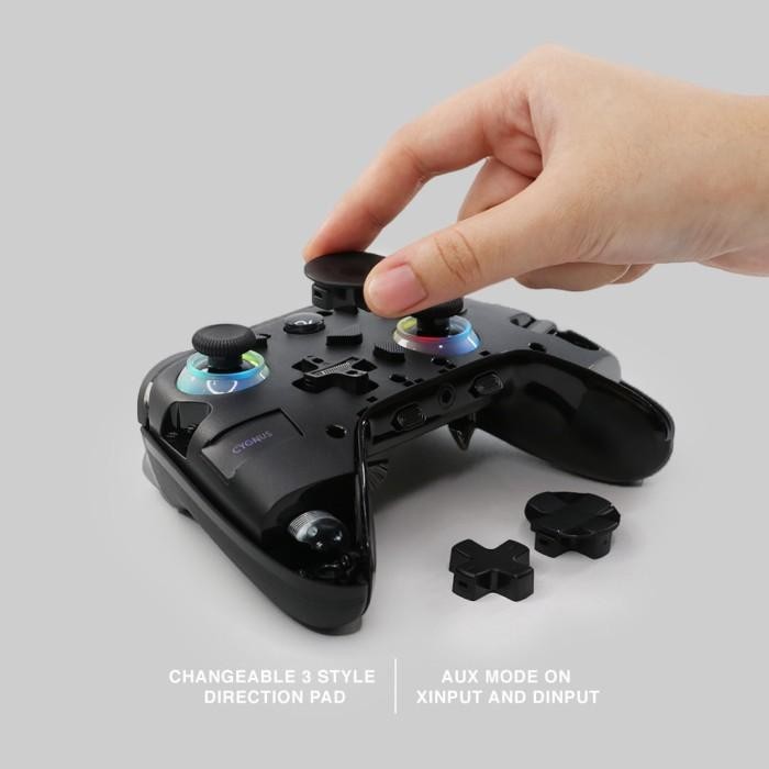 Rexus Daxa Cygnus Ax7 Wireless Gamepad Controller Joystick Hall Effect Trigger Ax 7 Promo