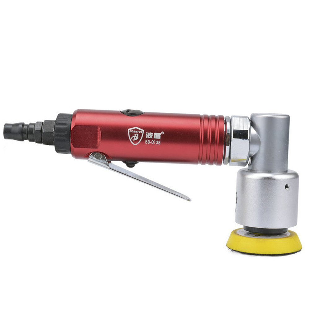 Mini Air Sander 2 Inci Dual Action Orbital Pneumatic Polisher untuk Alat Pengamplasan Mobil