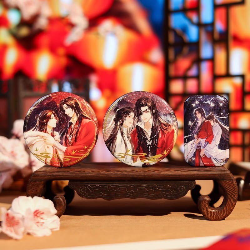 2024 New Bemoe Tgcf | Heaven Official's Blessing Manhua New Year Lantern Festival Badge/Shikishi/Sta